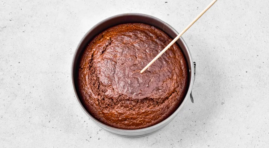 Торт Три стакана со сметанным кремом