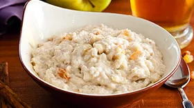 Рецепты с фруктами, сливками и крупой