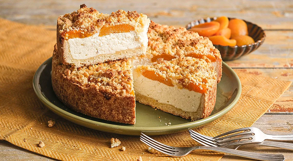 Королевская ватрушка с абрикосами