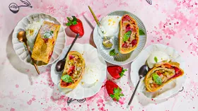 Штрудель с лимоном