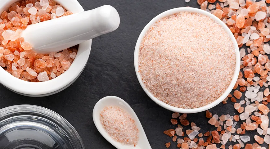 Гималайская соль различается по размеру фракции