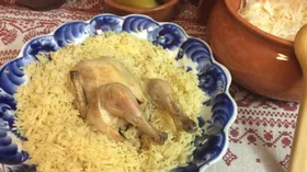 Цыплёнок томлёный с рисом
