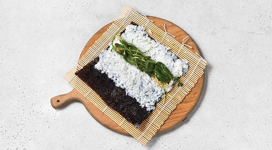 Вегетарианские роллы (маки-суши, норимаки)