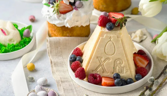 Пасха с вареной сгущенкой