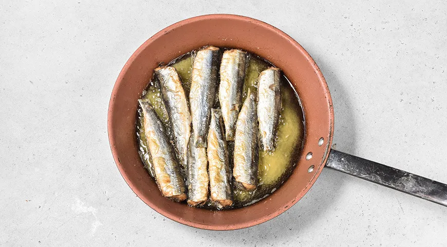 Жареная салака