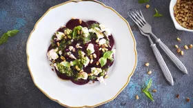 Рецепты с базиликом и сырами из козьего молока