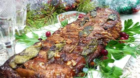 Рецепты с приправами, мясом и продукцией пчеловодства