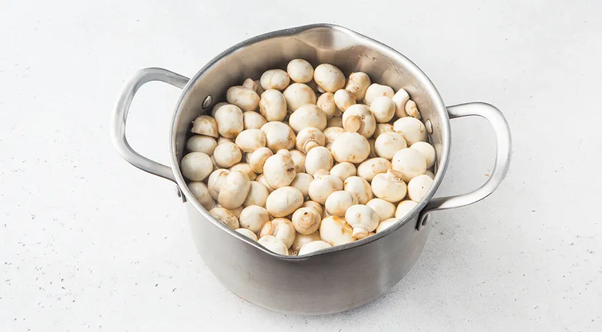 Маринованные шампиньоны по-корейски