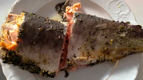 Сочная горбуша в духовке