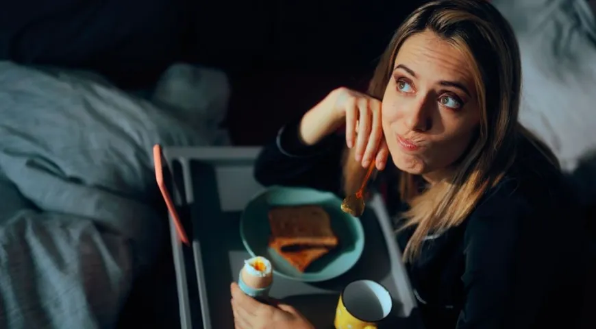 1–2 яйца вечером не окажут негативного влияния на качество сна