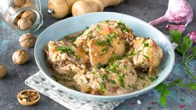 Рецепты с овощами, мукой пшеничной и птицей