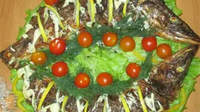 Рецепты с рыбой, сметаной и мясом