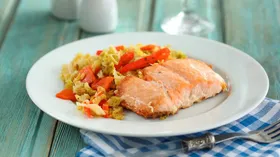 Рецепты с маслом оливковым, соусами и лососем