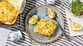 Судак в сметане в духовке