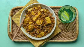 Пилав из гречки с индейкой