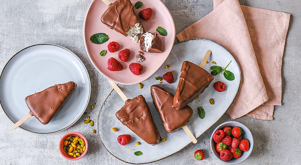 Рецепт творожного эскимо