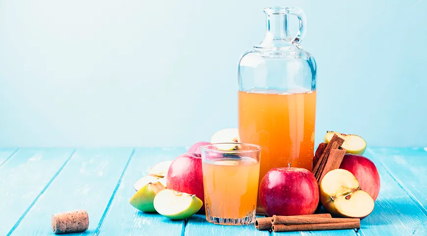 Яблочный сок с сахаром