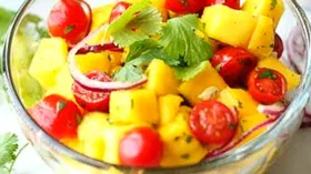 Рецепты с маслом оливковым, черри и кинзой