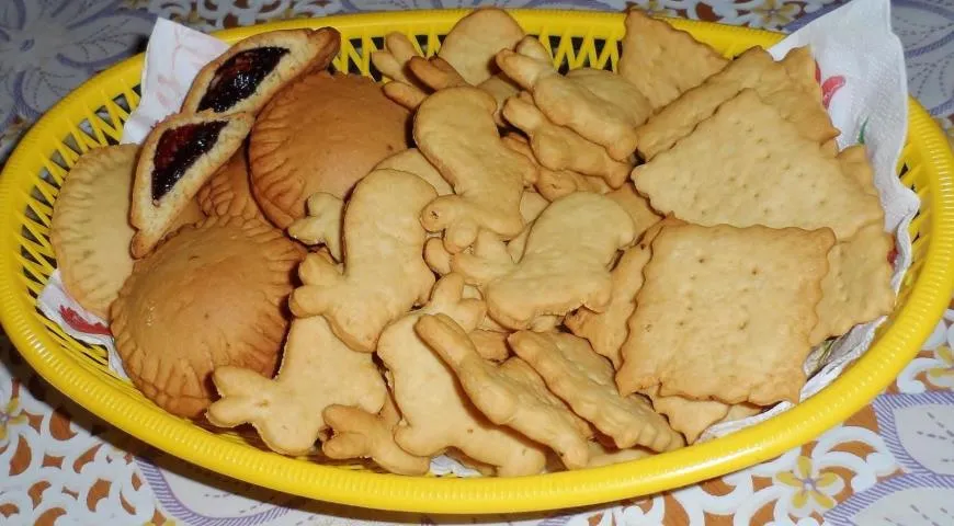 Быстрое печенье на рассоле 