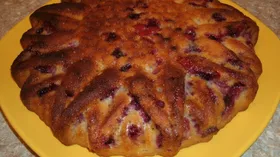 Манник с черной смородиной