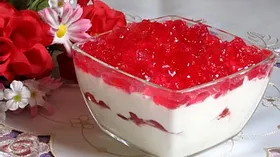 Творожный десерт "Ягодка"