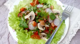Простые рецепты с морепродуктами и редисом