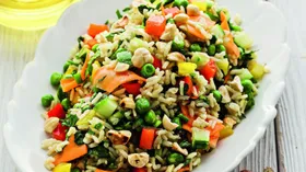 Рецепты с фруктами, горохом и огурцом