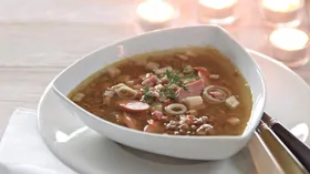Австрийский чечевичный суп