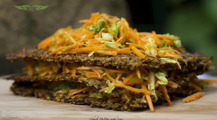 Как приготовить сочный сандвич с хрустящими хлебцами и оранжевым настроением