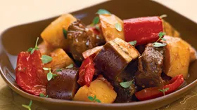 Рецепты с картофелем, алкоголем и говядиной