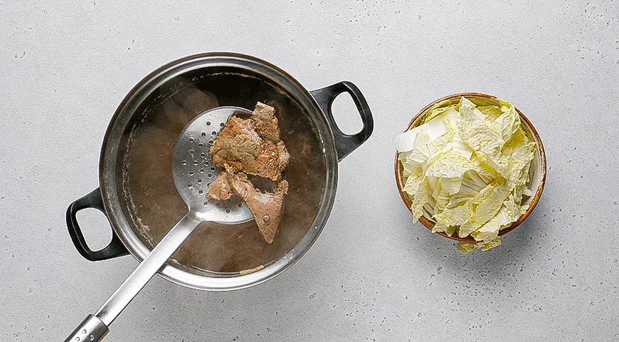 Суп с печенкой по-китайски