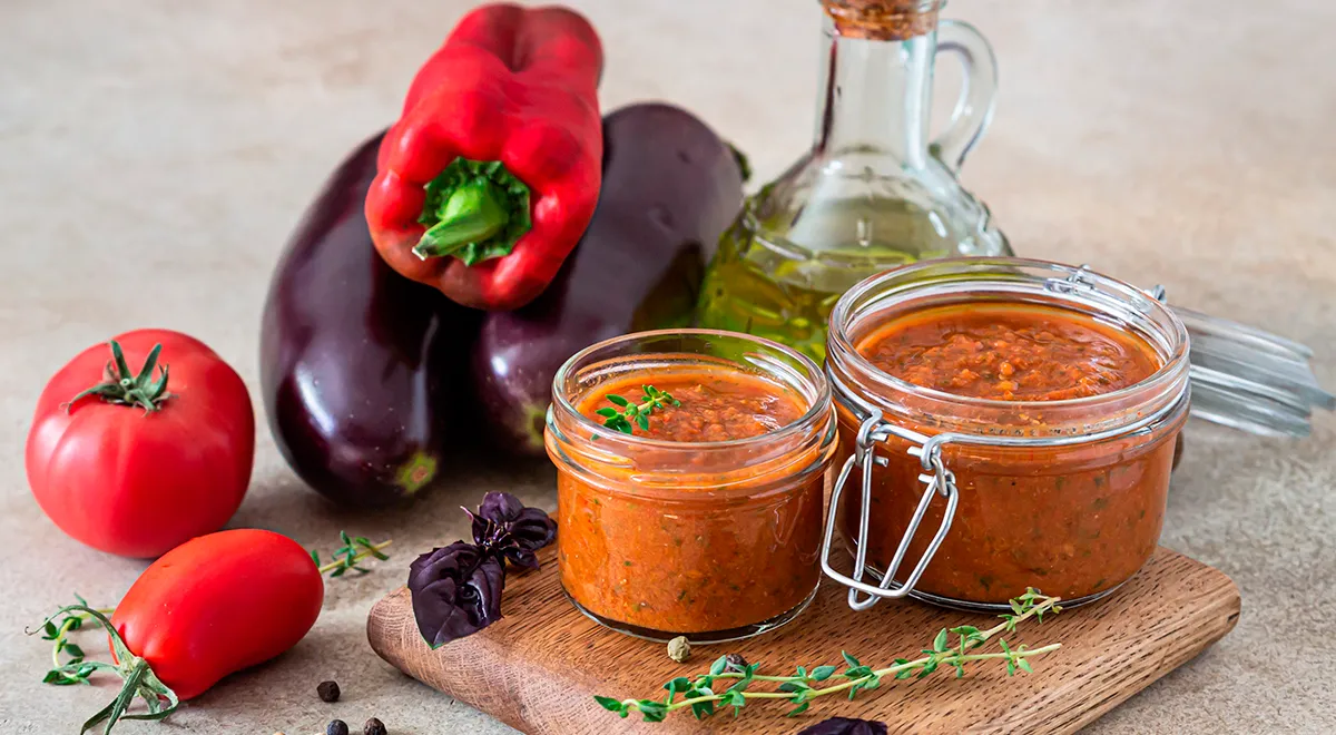 Баклажанная икра без уксуса