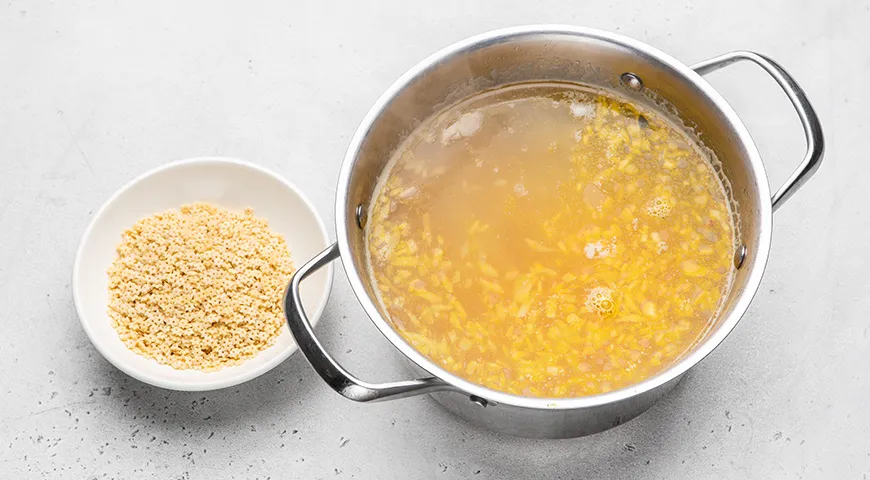 Куриный суп со «звездочками»