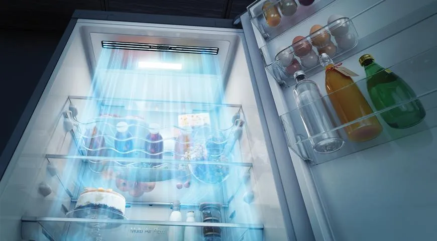 Инновационный холодильник LG с функцией DoorCooling+