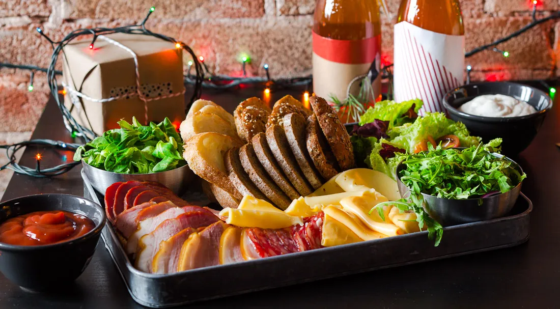 Конструктор для сэндвичей, рецепт с салатом романо