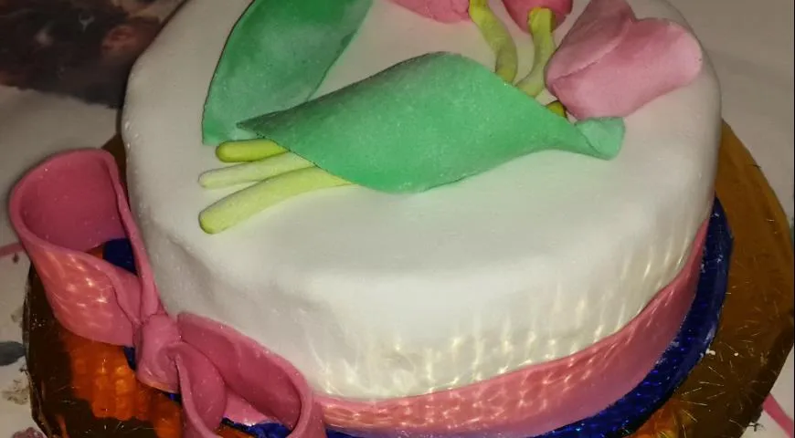 Постный торт «Восьмое марта»