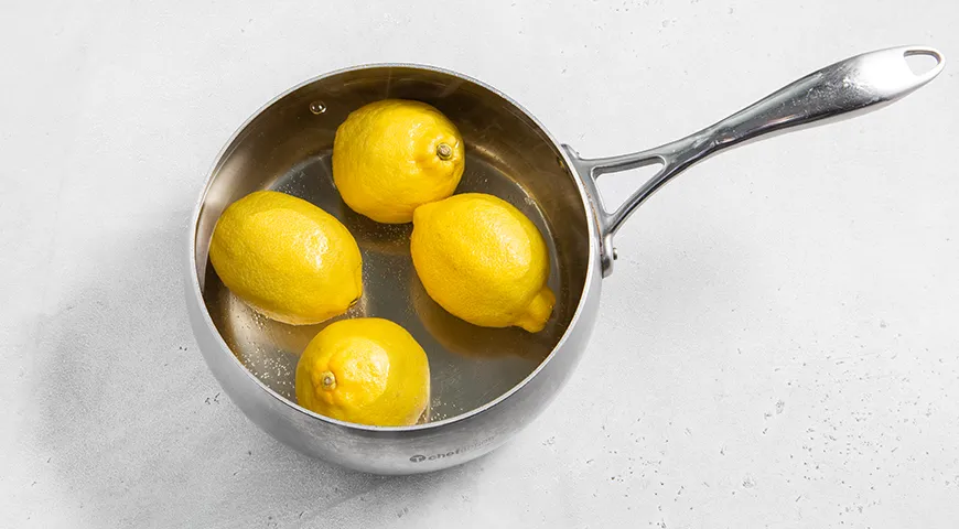 Тертый лимонный пирог