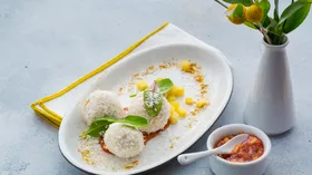 Куриные конфеты с карри и манго