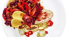 Простые рецепты с сосисками и бобовыми