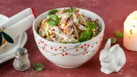 Рецепты с майонезом и мясной гастрономией