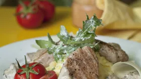 Рецепты на ужин с шампиньонами и мукой пшеничной