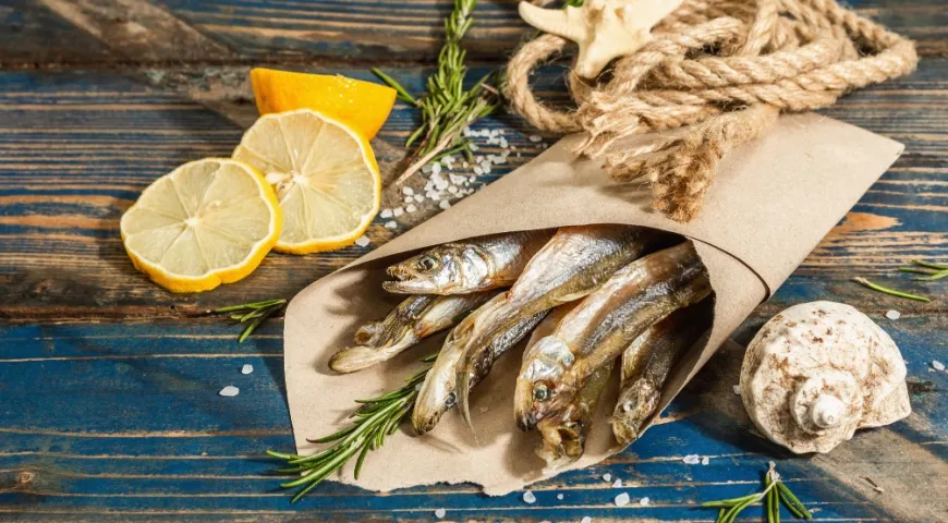 Вяленая корюшка