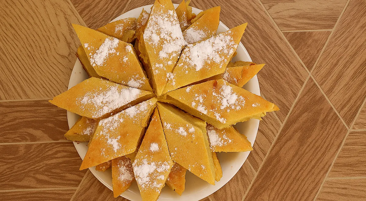 Лимонный пирог на маргарине