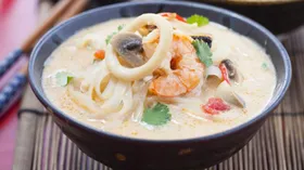 Рецепты с чесноком, фруктами и лапшой рисовой