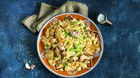 Плов с курицей