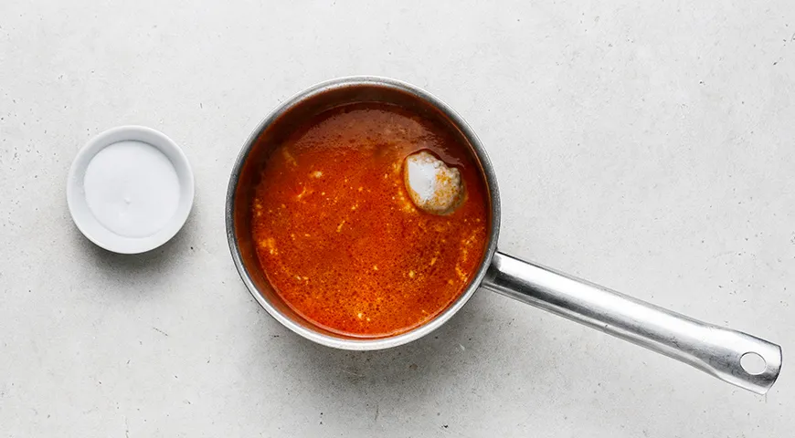 Пельмени с соусом том ям