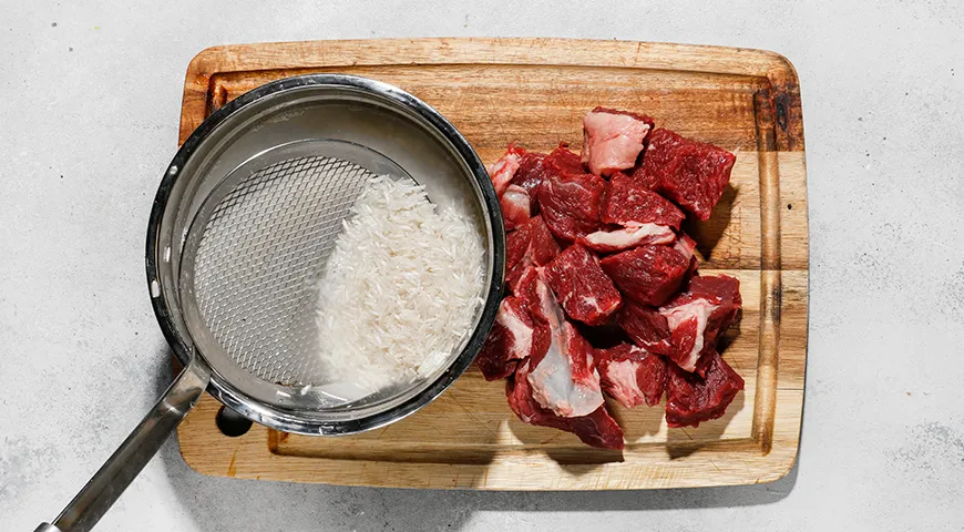 Суп харчо с фрикадельками