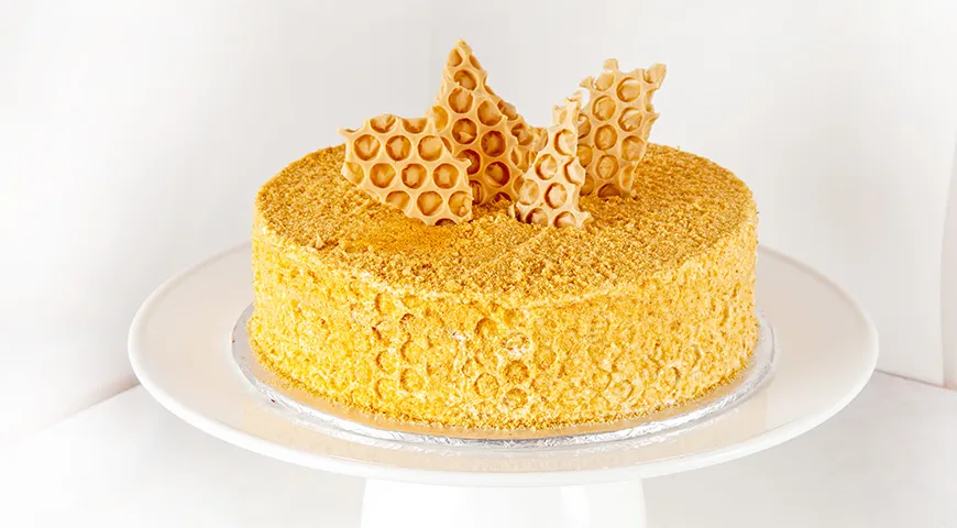 Медовик: рецепты медового торта со сметанным кремом | Вкусные рецепты | Дзен
