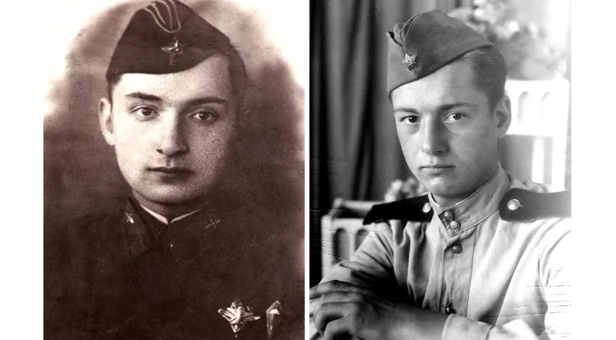 Виктор (слева) и Гурий Даниловы, герои Великой Отечественной войны