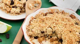 Рецепты с мукой пшеничной, корицей и изюмом